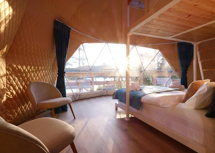 Glamping Trhovky Роскошный шатер *