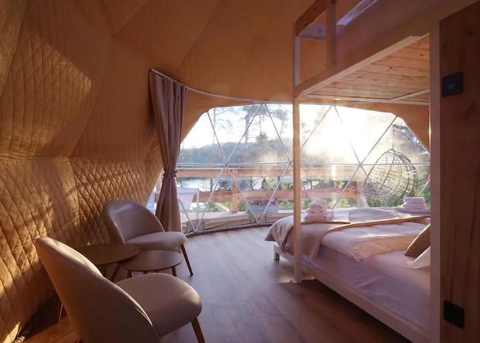 Glamping Trhovky Luxury tent