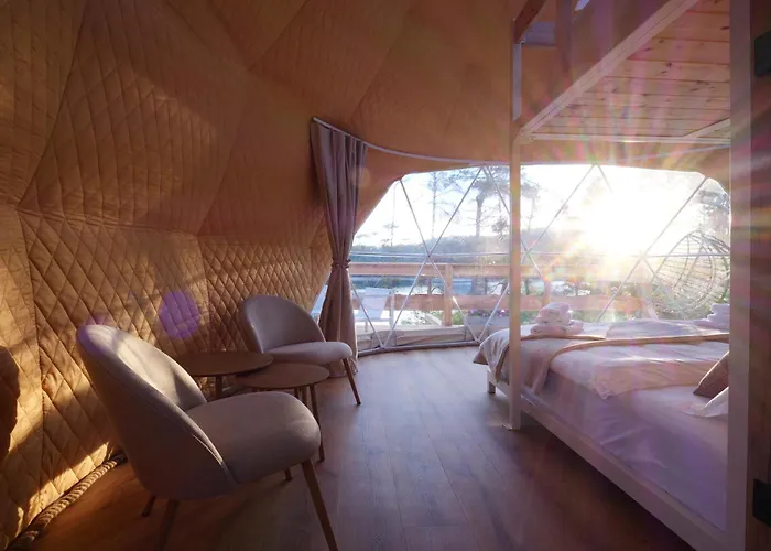 Glamping Trhovky Роскошный шатер Milesov (Pribram)