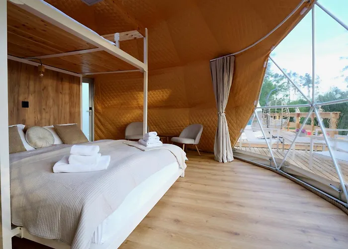 Luxury tent Glamping Trhovky *